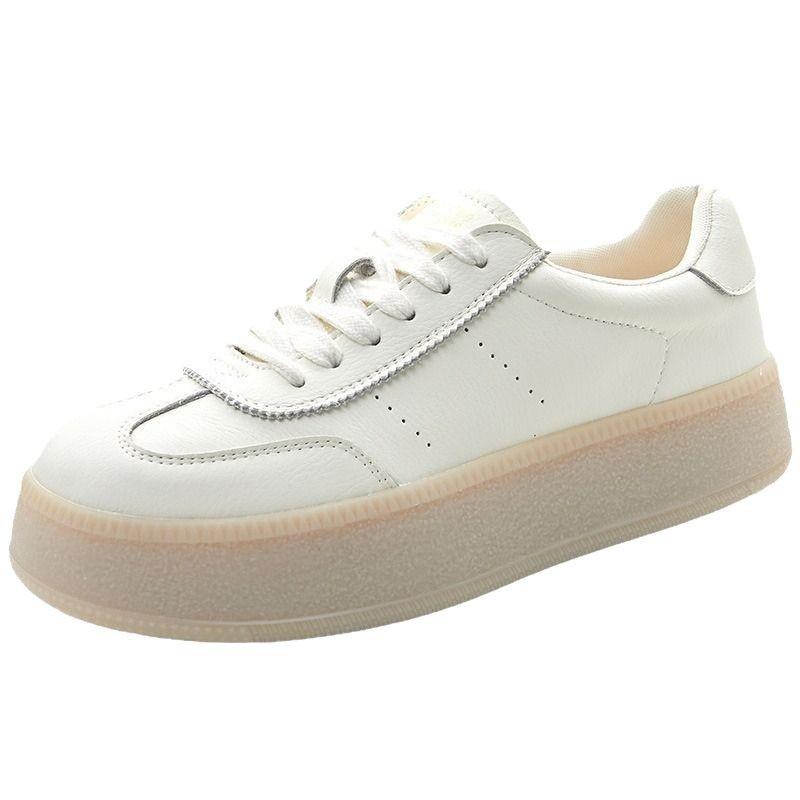 Retro German training shoes women's platform heightening new spring and autumn niche versatile casual sports board shoes