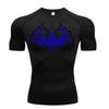 2025 Maglietta a Compressione Uomo Manica Corta Magliette Sportive Fitness Corsa Abbigliamento Sportivo Uomo Palestra Elastica Asciugatura Rapida Maglietta da Jogging RL0659