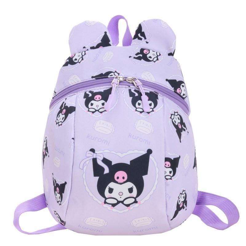 Adorable Cartoon Kids Backpack Nylon Material Cute Design For Boys And Girls