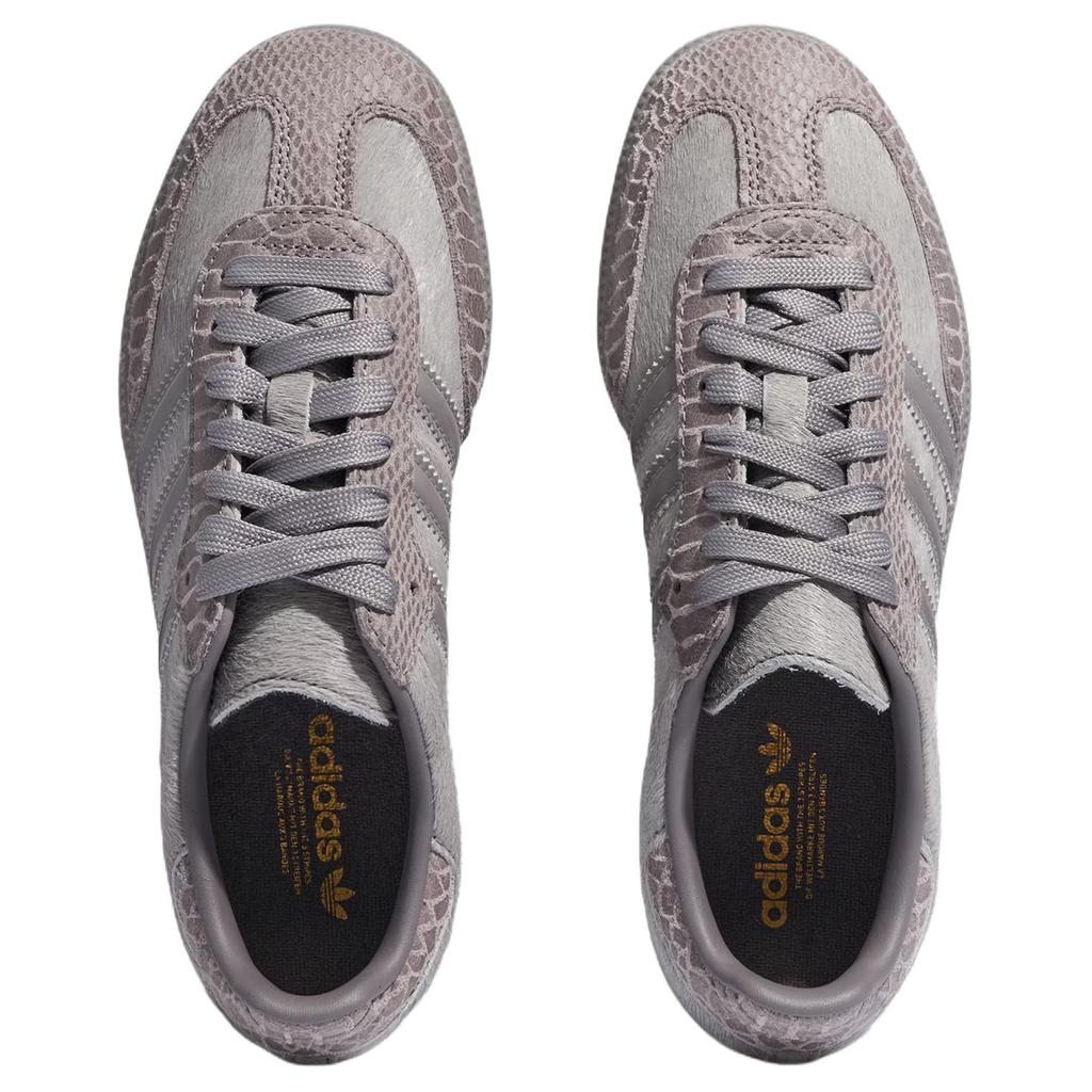 Adidas Samba OG Taupe Oxide Gold Damen Sneaker Grau Gold-Metallic IH9160