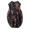 short sleeve oversized cotton vintage floral new in dresses for women casual loose maxi long summer dress