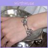 Star Shape Pearl Starry Sky Bracelet For Women Handmade Titanium Steel Jewelry Gift For Travel