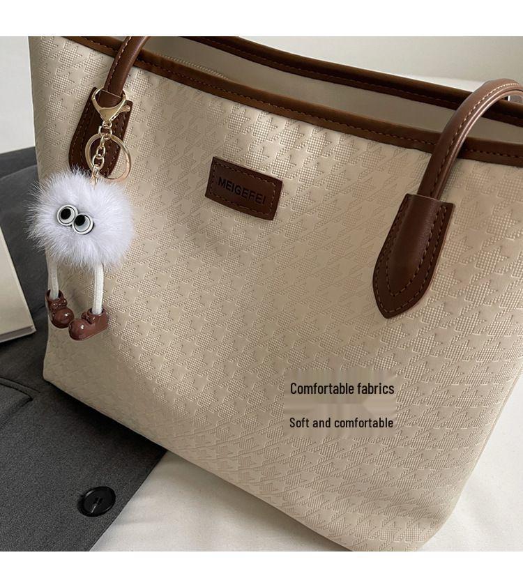 Damen 2024 Casual Tote Bag mit großem Fassungsvermögen für Arbeit und Studium