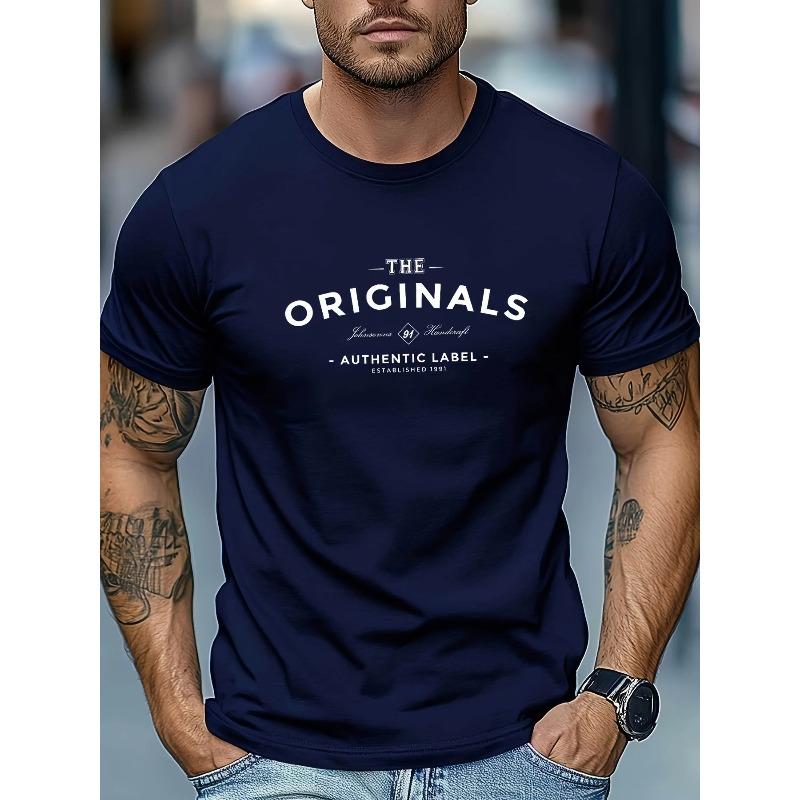 Capybara in Barrel Artoonish Printed Men's T-Shirt 100% Cotton Oversized Whimsical Graphic Tees Tops Tees Streetwear