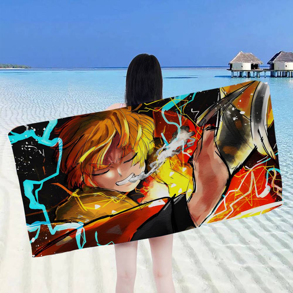 Anime CharacterS A-Agatsumas Zenits Bath Towel Microfiber Soft Water Absorbing Breathable For Girl Kids Decorative Beach Towel