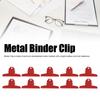 10 Stück Große Metall-Klammer 10cm Papierklammern Langlebige Klammer Bürobedarf