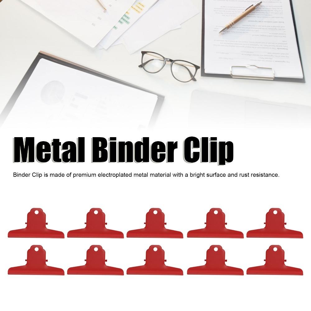 10 Stück Große Metall-Klammer 10cm Papierklammern Langlebige Klammer Bürobedarf
