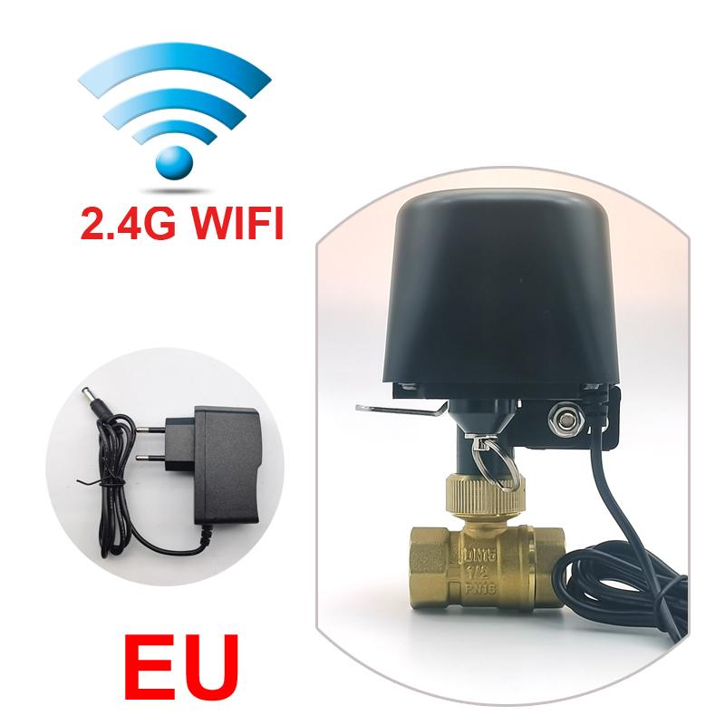 Tuya Zigbee or Wifi Water Valve Shutoff Ball Valve Timer Garden Smart Faucet Controller SmartLife Support Alexa Google Assistant