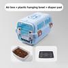 PP Large Pet Air Carrier Portable Handheld Cage Universal Airline Standard Outdoor Travel Bag Comfortable Nest For Cats And Dogs