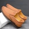 Men Casual Leather Shoes Men Fashion Leather Genuine High Quality Loafers Luxury Brand Comfortable Men Casual Driving Shoes