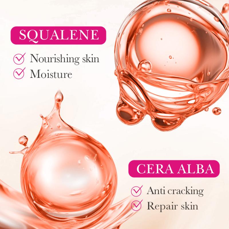 Squalan Feuchtigkeitscreme 70g SADOER Feuchtigkeitsspendende Hydratisierende Horn Hand- und Fußfeuchtigkeitscreme