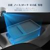 BIBIBO Console Silicone Mat for Nissan Note e13 and Note Center Console Lower Easy Installation Tray, Aura, Box, Non-Slip,