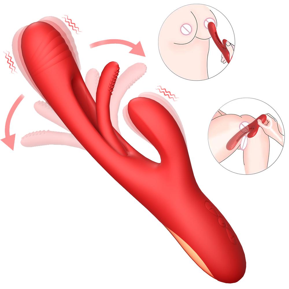 Rabbit Patting Vibrator für Frauen Clit Sucker Saugen Klitoris Stimulator Leistungsstarke G-Punkt Sex Spielzeug Weibliche Masturbator Erwachsene Waren