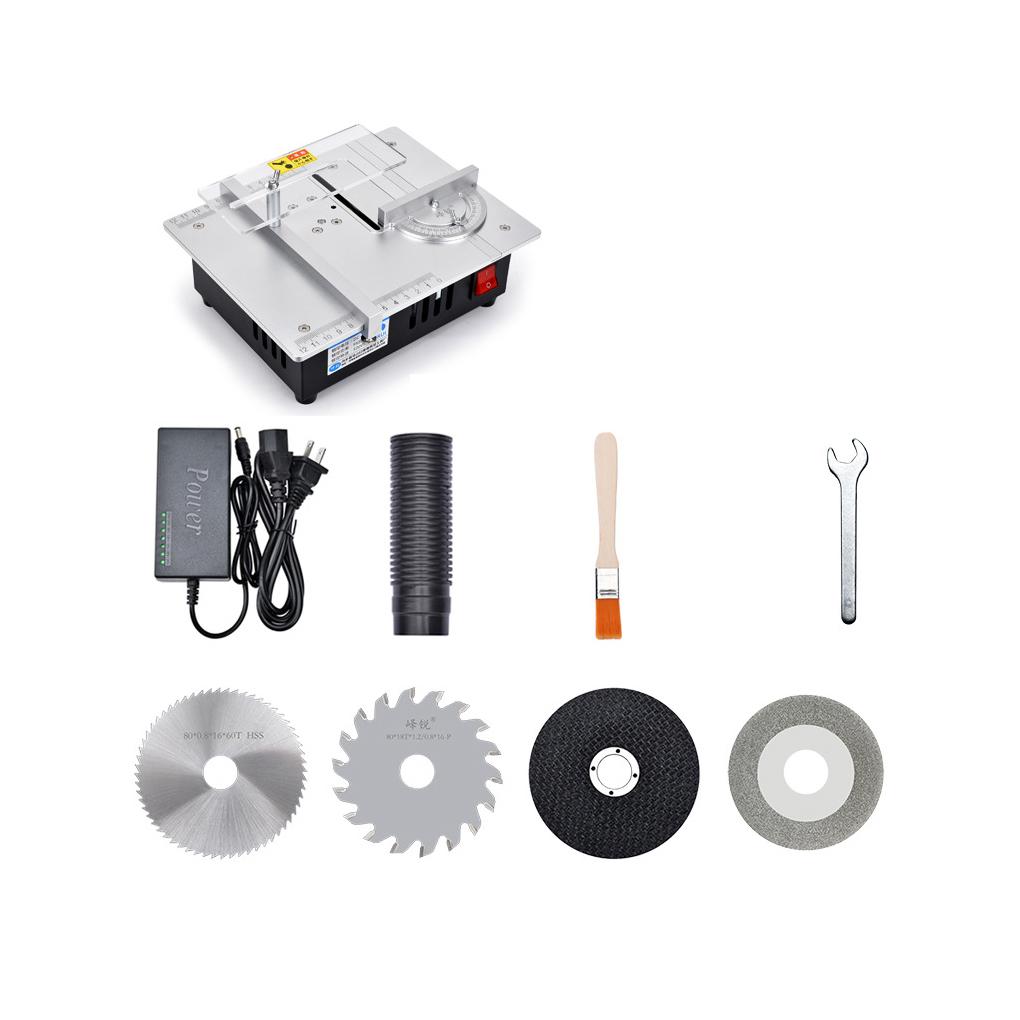 Mini Multifunctional Electric Table Saw Desktop Saws Small Household DIY Cutting Tool Woodworking Bench Lathe Cutter Machine