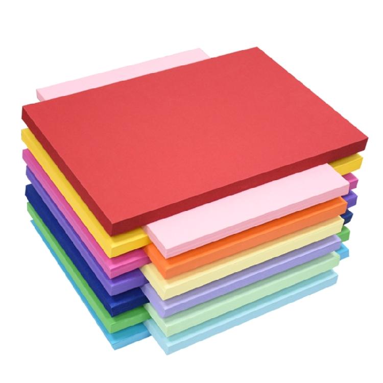 50 Sheets Drawing Cardboard Painting Making Card Cover Paper Set Coloured Card