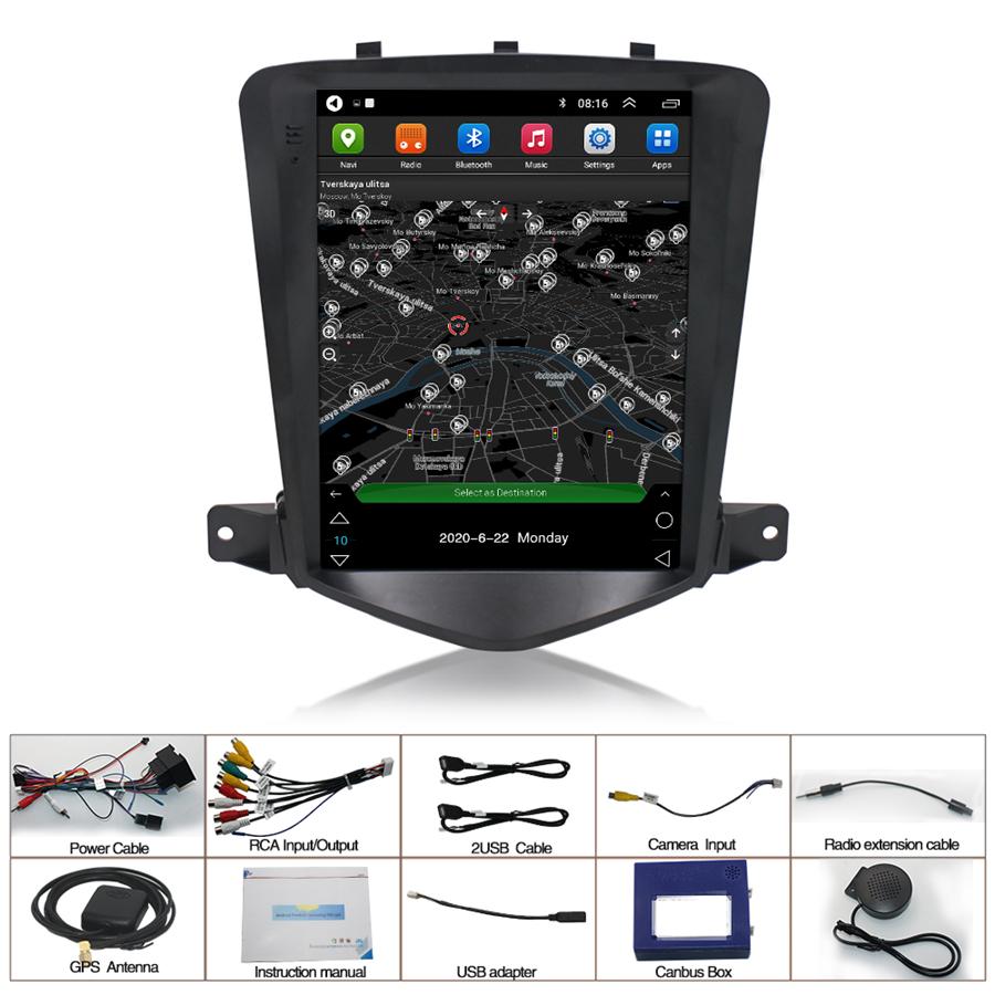 Chevy Cruze 09-14 Car Radio - 9.7" Android 10.1