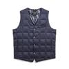 Taion Gilet 003A Men's V-Neck Button-Down