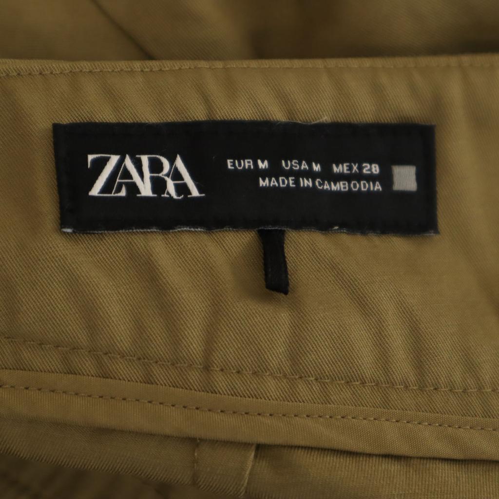 ZARA Ankle pants M Khaki beige Women Used