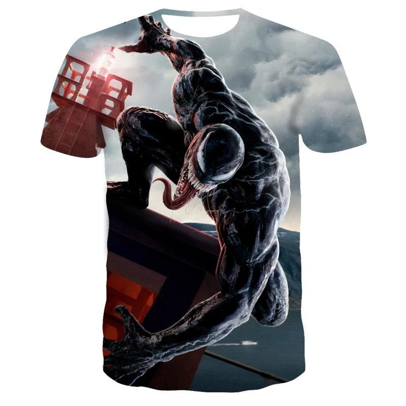 Gothic Style Horror Skull Art 3D Printed T-Shirt Fashion Short Sleeve Oversized T-Shirt Loose Men Clothing Summer Men O-Neck Tee