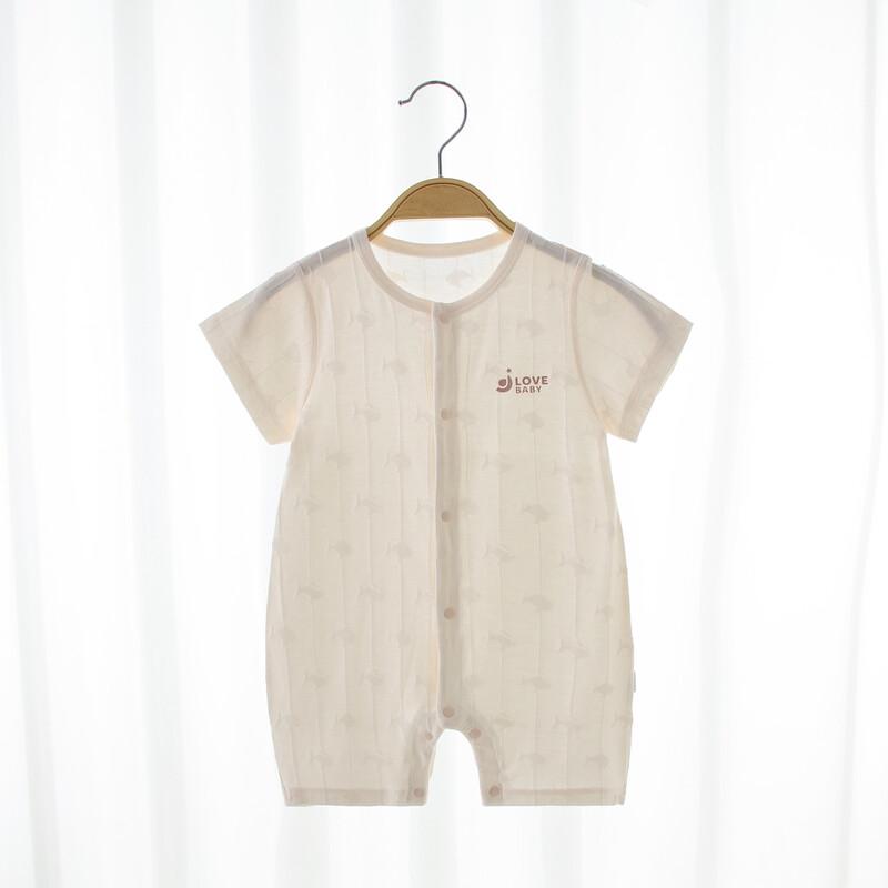 Qiaojiao Duck Modal Summer Baby Romper