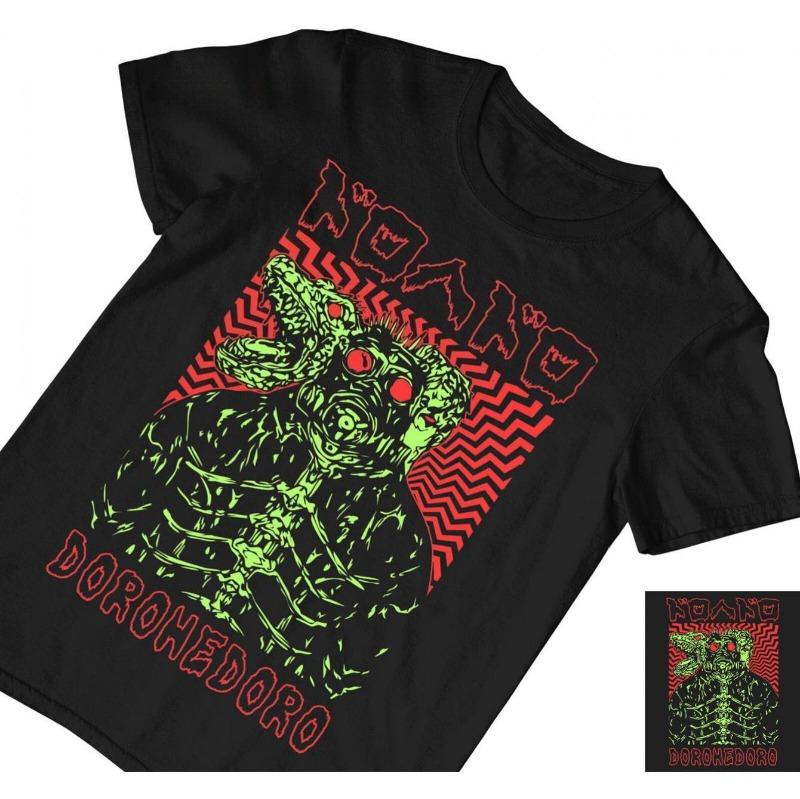 Summer Bestseller Dorhedoro Anime Short-sleeved Round-neck T-shirt for Men - Art of Characters By Hikaru Hayata and Aikawa