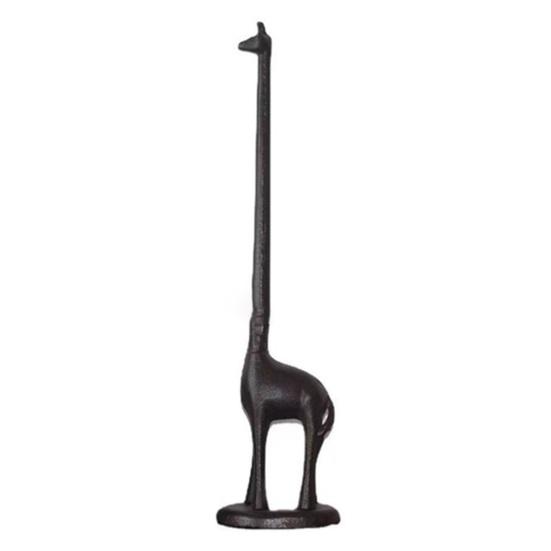 Animal Paper Towel Holder Vintage Style Cast Iron Toilet Paper Holder Giraffe Dinosaur Toilet Paper Stand for Kitchen And Bathroom Paper Roll
