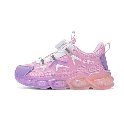 Girl's Boy's Tenis Sneakers Kid's Spring Rotating Buckle Basket Sports Trainers Child Autumn Rope Skipping Walking Running Shoes