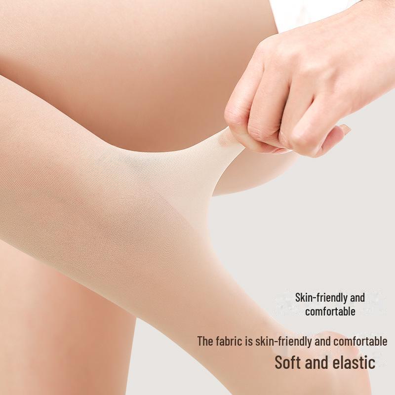 Bonas Women's Summer Sheer Pantyhose: Thin Pineapple Socks, Bare Leg Look, Anti-Snagging Black Stockings.