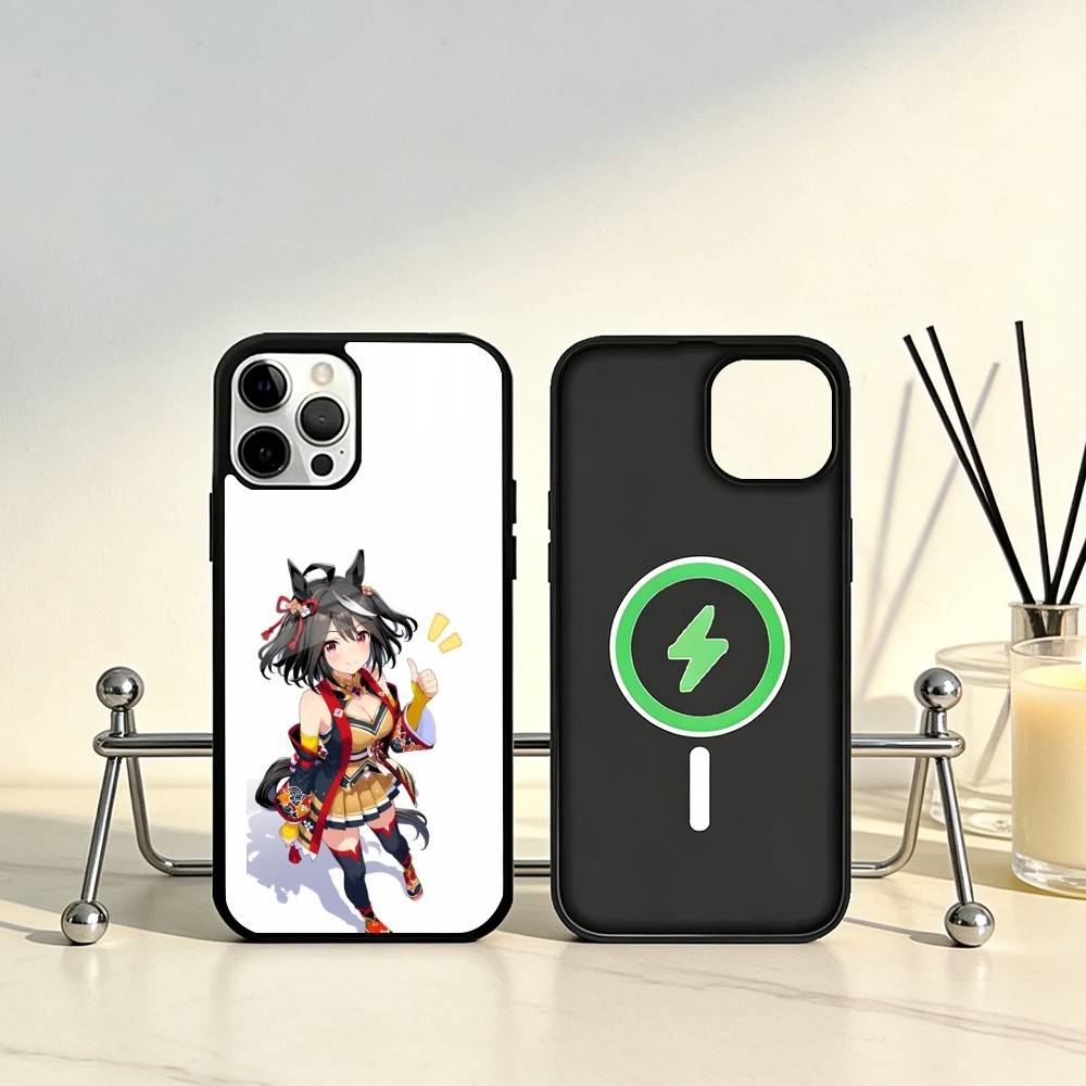 

Pretty Derby Season Kitasan Phone Case For iPhone17,16,15,14,13,12,11 Plus,Pro Max Magnetic For Magsafe Wireless Charging iPhone12mini