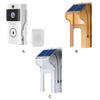 Wireless Video Doorbell With Solar Power HD And Two-Way Intercom Waterproof For Smart Home Security Durable Intercom ABS Smart