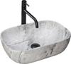 Umywalka Livia Stone Matt - Nablatowa Sku Rea-u3800