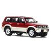 PAUDI MODEL Maßstab Diecast Nissan Patrol Y61 1998 Modell rot 1/64 Auto,
