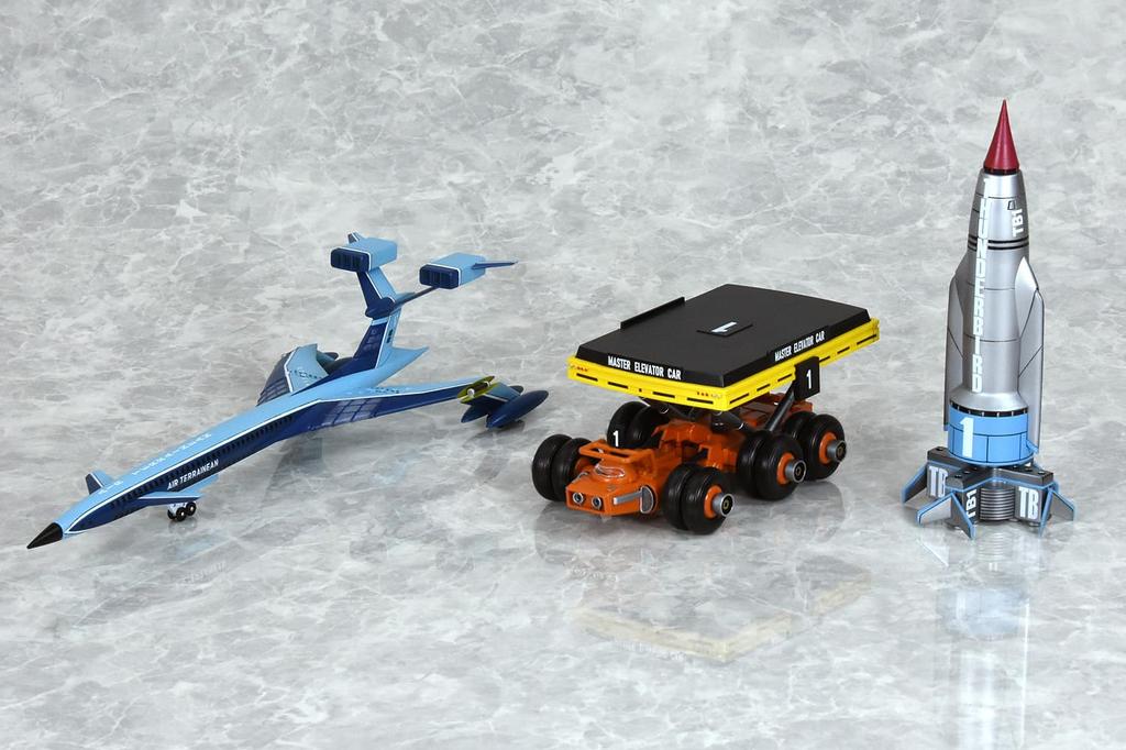 Bellfine Thunderbirds Mechanic Selection Part 1 (1/144, 250, 500 Scale) Plastic Model BP018