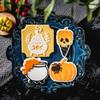 Halloween Cookie Cutters Ghost Pumpkin Skull Biscuit Chocolate Embosser Stamp Mould Halloween Party Baking Cake Decorating Tools