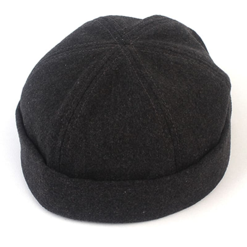 

Универсальная химия Шерстяная серая шапка-бини шапка-бини FREE