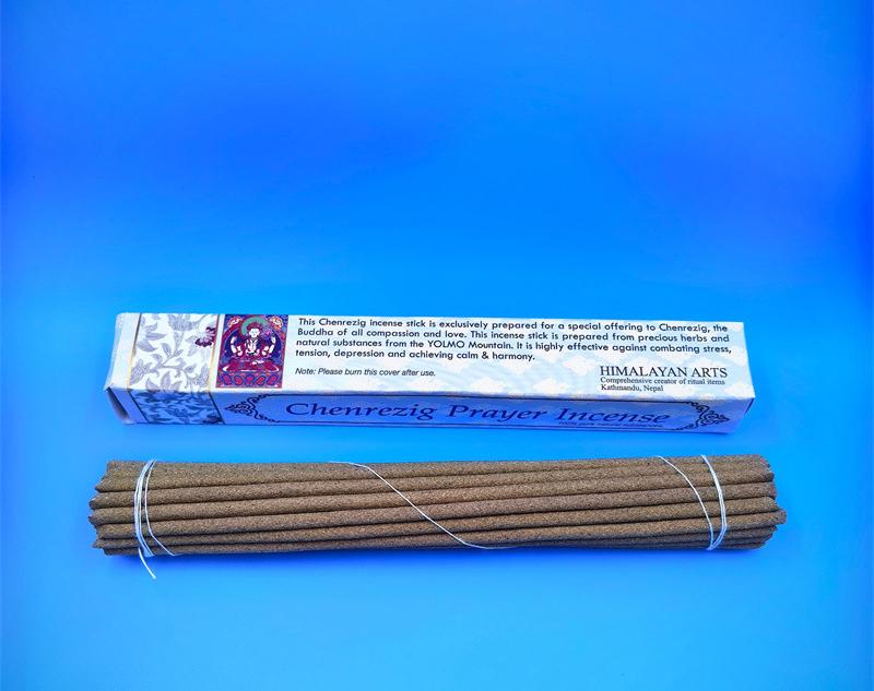 

Nepal Himalayan Square Box Stick Incense Natural Plants Handmade Classic Tibetan Incense Indoor Home Worship Buddha Joss Stick Goddess of Mercy
