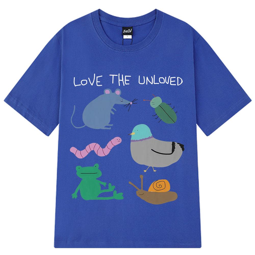 Funny Animal Pigeon Rat Frog Fashion Graphics T Shirt Summer Cotton Casual Short Sleeve Tees Oversized Hip-hop Unisex T-shirts