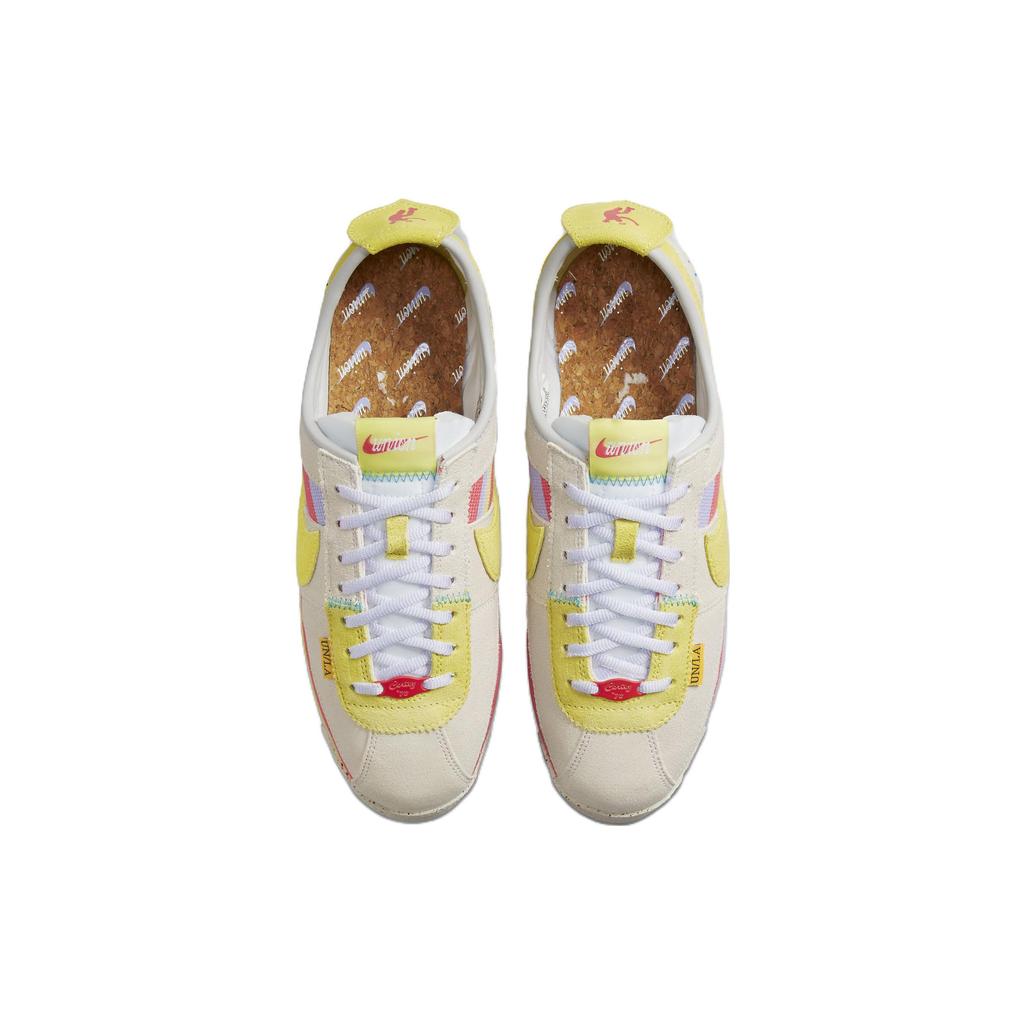 Union LA x Nike Cortez SP Lemon Frost Unisex Sneakers Tan White Grey-Fog DR1413-100