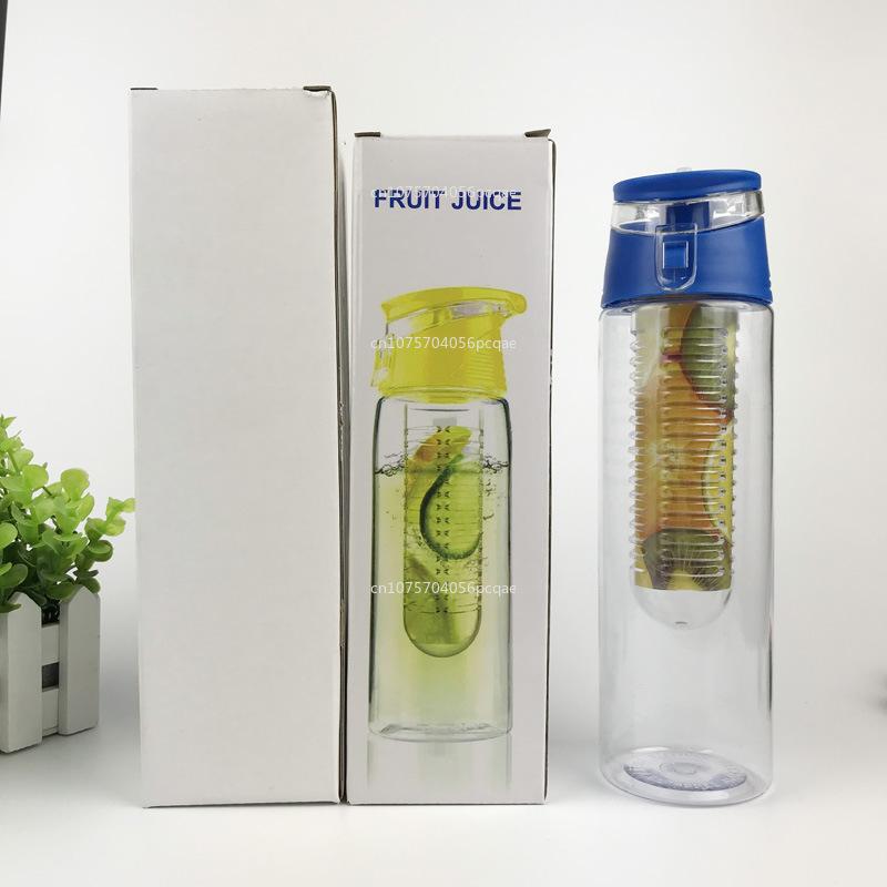700ml/800ml Taşınabilir Meyve Demleme Su Şişesi Çocuklar Açık Hava Sporları Limon Suyu Şişesi Mutfak Masası Kamp Seyahat için Kapaklı