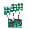 DIY CD4017+NE555 Red White Blue LED Water Flow Light Kit DIY Learning Electronic Parts TJ-56-715 Strobe Module