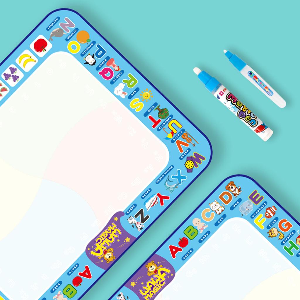 Educational Toddler Gift for Toddlers Water Doodles Mat Large Aquas Coloring Mat