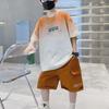 Boys' 2023 Summer Short-Sleeve T-Shirt: Trendy All-Match Style for Medium and Large Children