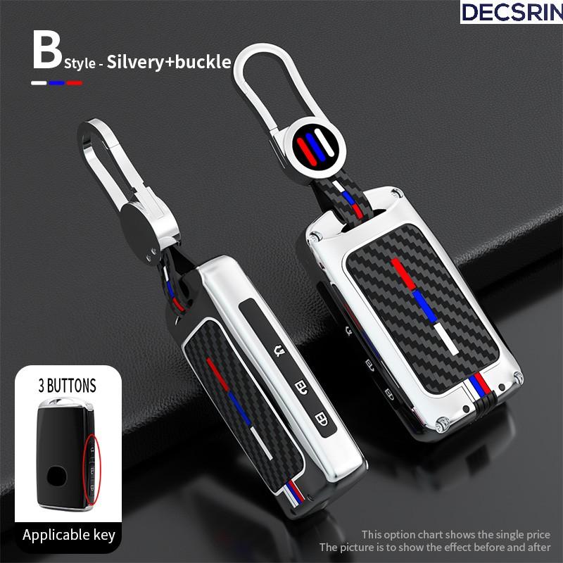 Zinklegierung Autoschlüsselhülle Abdeckung Schutzhülle Schlüsselanhänger Für Mazda 3 Alexa CX4 CX5 CX-5 CX8 CX-30 CX30 2019 2020 Fernbedienungsschlüssel Schutz