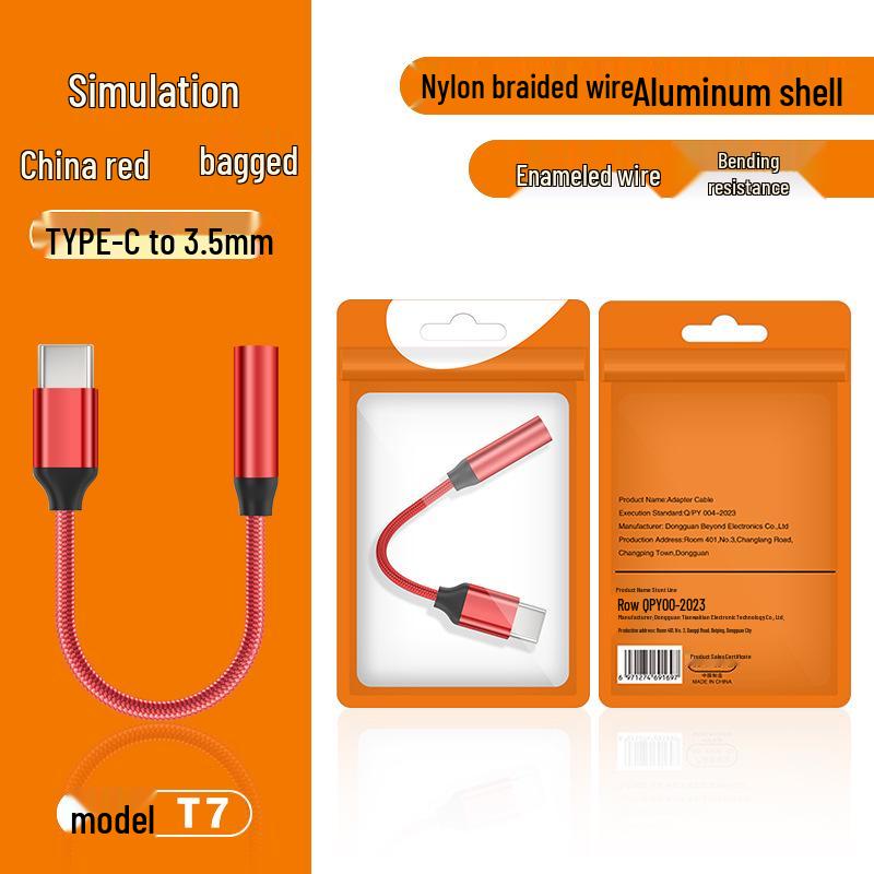 Type-C to 3.5mm Audio Adapter for Huawei, Xiaomi, Vivo Phones