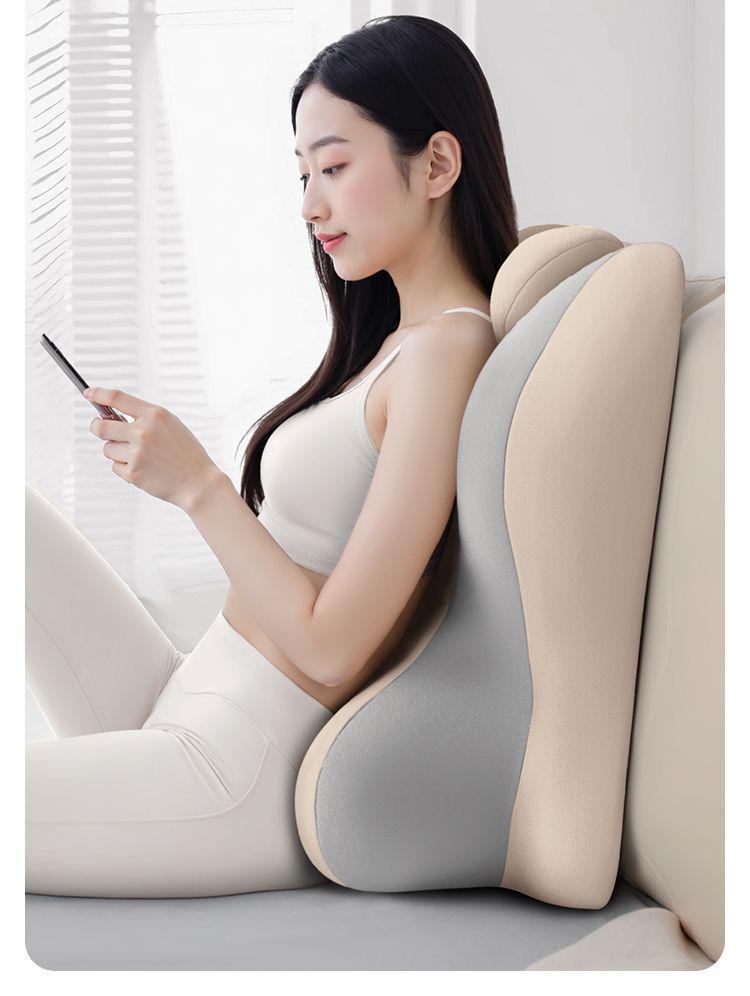 Washable Multi-Functional Neck & Lumbar Support Pillow with Cervical Spine Protection, for Side Sleeping & Maternity Use