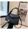 Foreign Style Retro Women'S Bag Early Autumn Solid Color Crossbody Temperament Single Shoulder Simple Diamond Small Square Bag