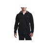 Under Armour Solid Color Reversible Full Zip Training Jacket Men Jacket Black 1379659-001