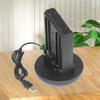 Für Switch Controller Ladestation 4 in 1 LED-Anzeige Ladestation Station für Switch Joycon Schwarz