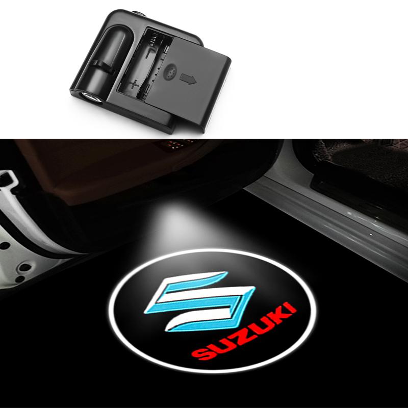 

For Suzuki Swift Sport Jimny Grand Vitara Alto SX4 Car Door Welcome Light Led HD Projector Lamp Courtesy Lights Auto Accessories