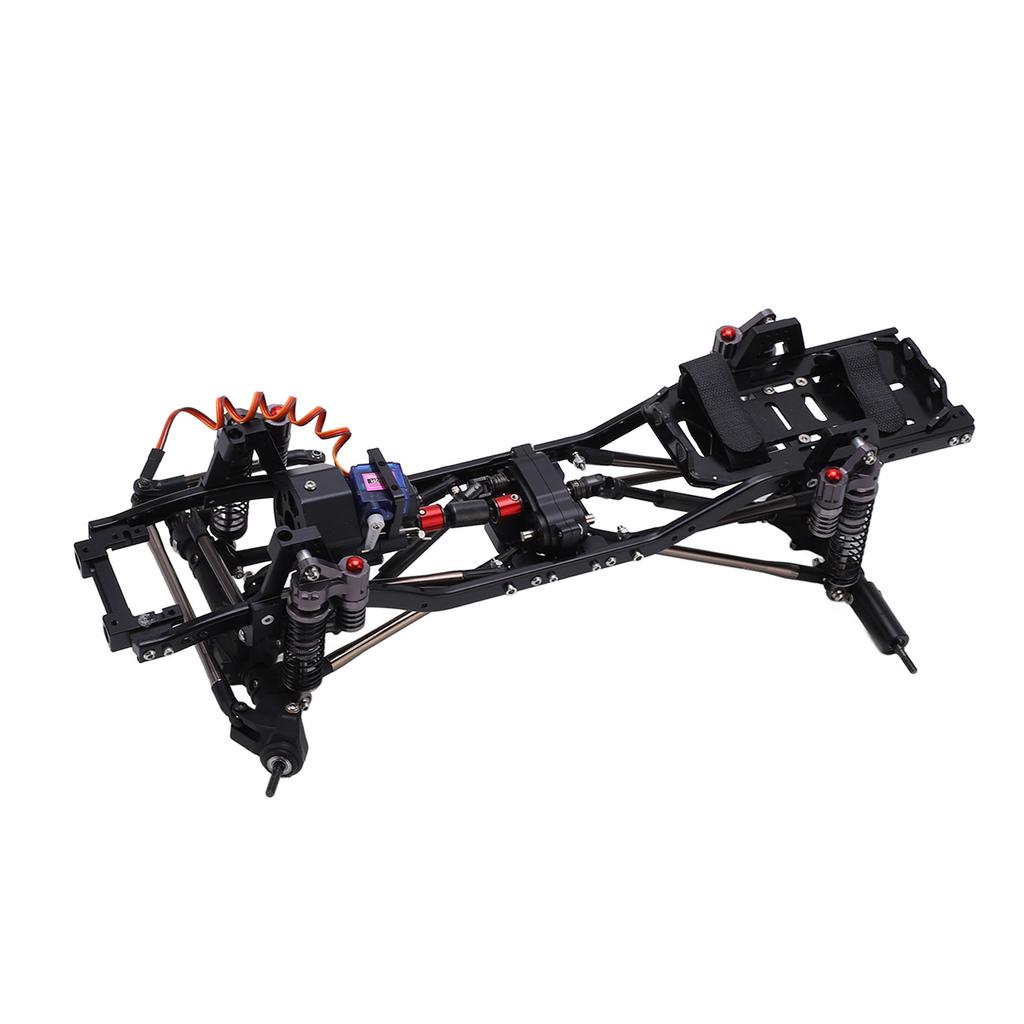 RC Frame 1Celsius10 Climbing Car 313mm Wheelbase Dual Speed High Low Gear Frame Set with Front Bumper